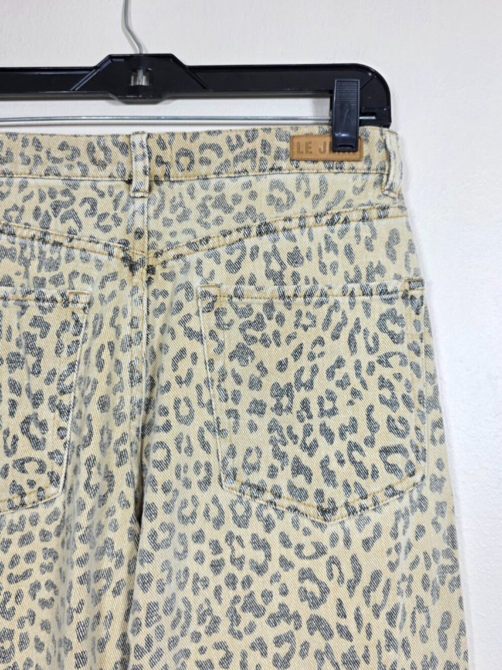 LE JEAN Nomad Leopard Ankle Jeans100% Cotton Size 26 - Picture 7 of 10
